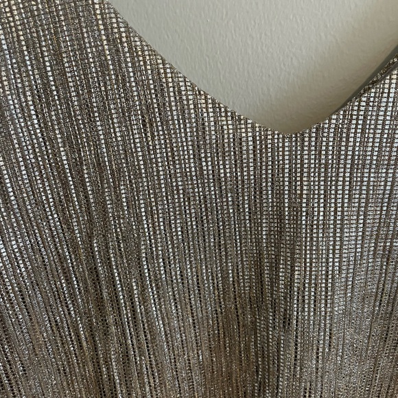 Host pick! 🎉 Amuse Society After Sunset Dress in Silver - Picture 14 of 15